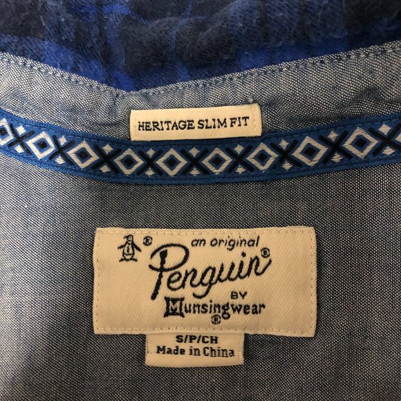 Blue Penguin flannel - Picture 2 of 2